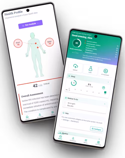 Lissa Health platform — interface for doctors and users